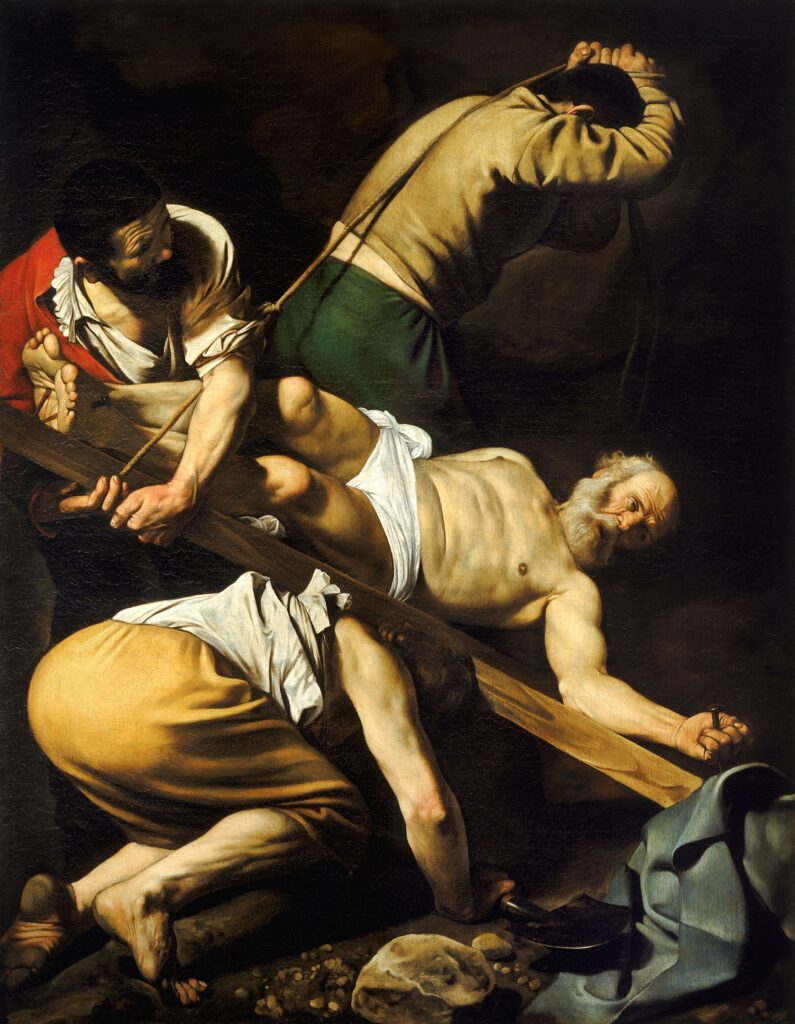 La crocifissione di San Pietro - Caravaggio